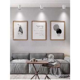 Trade Shop Trade Shop Traesio - Trade Shop - Faretto Plafoniera Soffitto 20w Applique Cilindro Led Cob Vari Toni Luce F20w-5b