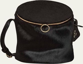 Alaia La Canette Shoulder Bag in Calf Hair