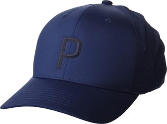 Puma golf Mens Tech P Snapback Cap Hat, Navy Blazer, One Size
