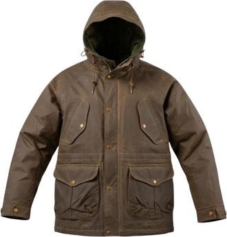 Manifattura Ceccarelli New Fisherman Parka - Heren - Winterjassen - Bruin - XL - Katoen - Jassen