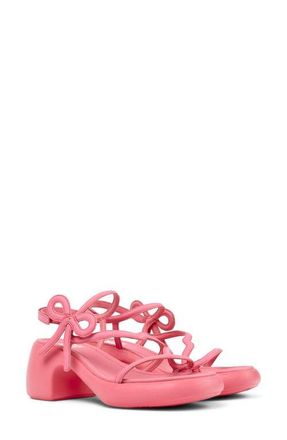 Camper Thelma Block Heel Sandal in Lt/Pastel Pink at Nordstrom, Size 38
