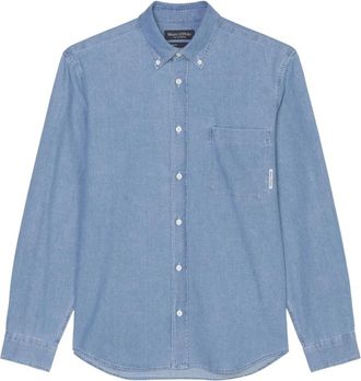 Marc O'Polo Camicia in chambray - Blu