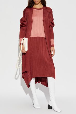 Pleats Please Issey Miyake Pleated Top, Womens, Pink