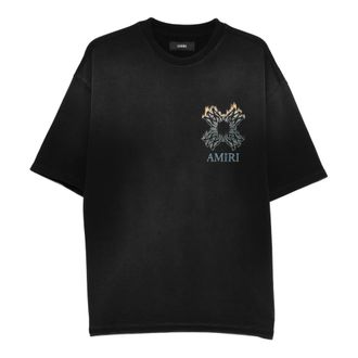 Amiri T-Shirts, male, Black, Size: XL Core Logo T-shirt