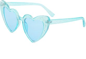 Generic Street Shot Love Frame Sunglasses for Men and For Women, Outdoor Holiday Party Glasses (Color : D, Size : Medium)