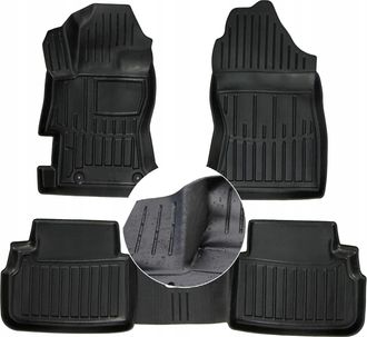 OEM Alfombrillas Y Limpiaparabrisas De Goma Subaru Impreza 5 Gk Gt 2016-2023 Ud Canales