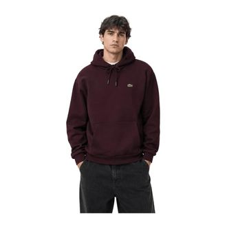 Lacoste Heren, Sweatshirts & Hoodies, Bruin, Maat: M Fleece