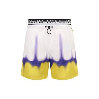 Iceberg Beachwear, male, Multicolor, Size: M Swim Shorts