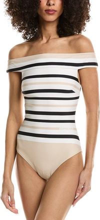 SIMKHAI Simkhai Walker Off Shoulder One-Piece