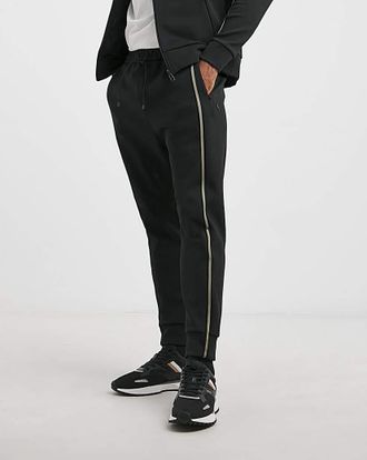 HUGO BOSS Black Side Stripe Jogger