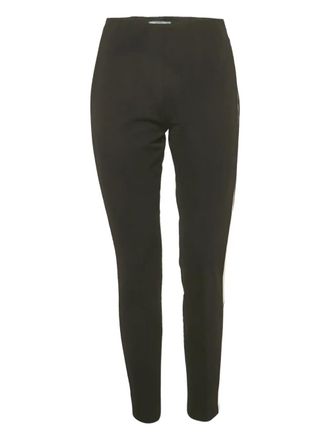 Prada side-stripe trousers - Black