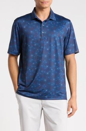 Greg Norman Heritage Fireworks Performance Polo in Navy at Nordstrom Rack, Size Xx-Large