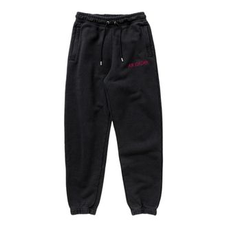 Nike Jordan Wordmark Fleece Pant - Dames - Outdoor broeken - Zwart - S - Katoen - Fitness