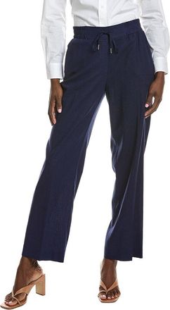 Jones New York Linen-Blend Drawstring Pant