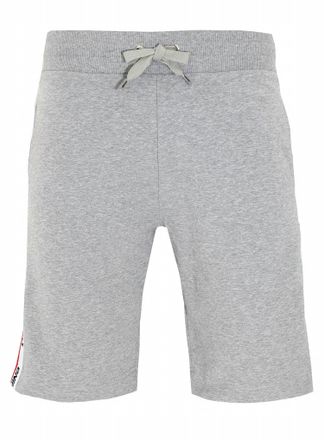 Moschino Mens Side Stripe Logo Shorts In Grey