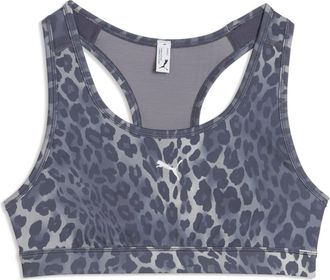 Puma Reggiseno sportivo a sostegno medio 4KEEPS da donna, Abbigliamento, Grigio, XXL