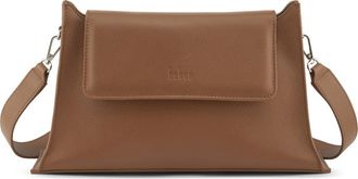 Behno Winnie Pebble Leather Shoulder Bag in Toast at Nordstrom