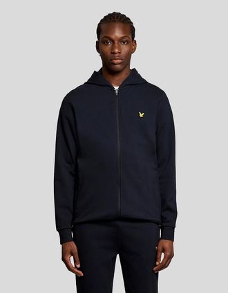 Lyle & Scott Lyle And Scott Mens Sports Lightweight Full Zip Hoodie - Size: 44