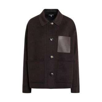 Loewe Workwear-jas - Dames - Jassen - Bruin - Maat: XS Zijde