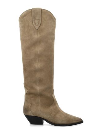 Isabel Marant Denvee Suede Cowboy Boots