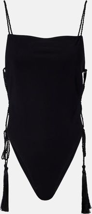 Alaia Ala&iuml;a Ba&ntilde;ador con cordones y borlas