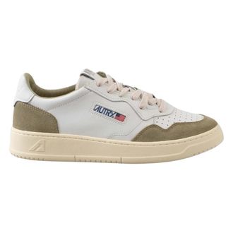 Autry Medalist Low - Heren - Sneakers - Wit - 40 EU - Katoen - Schoenen