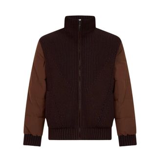 Iceberg Jack met logodetail in nylon - Heren - Jassen - Bruin - Maat: L Nylon