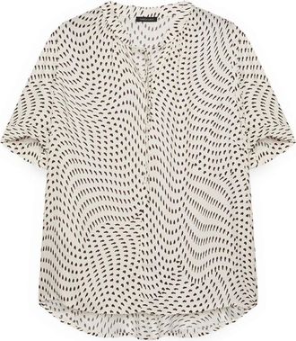 Fiorella Rubino Overhemden, Dames, Bruin, 2Xl, Blouses