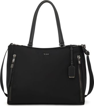 Tumi Large Valetta Tote in Black/Gunmetal at Nordstrom