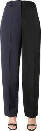 Givenchy Broeken, Dames, Blauw, S, Wol, Tailored Broeken