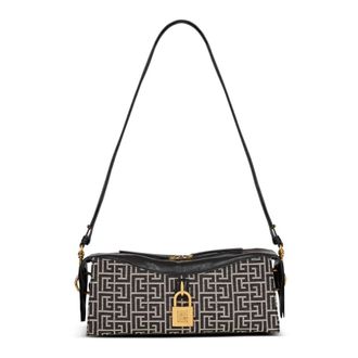 Balmain Shoulder Bags, male, Black, Size: ONE SIZE Pulse Shoulder Bag