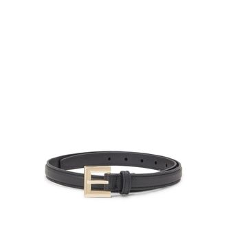 Anine Bing Buckle Leather Belt