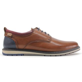 Pikolinos Berna M8J-4183 Leather Mens Lace Up Shoes - Cuero - Size:UK 10.5-11