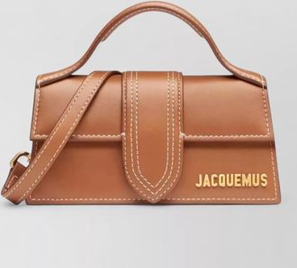 Jacquemus mini bambino top handle bag strap