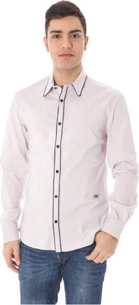 Costume National Polo Shirts - Heren - Casual Overhemden - Roze - L - Katoen - Overhemden