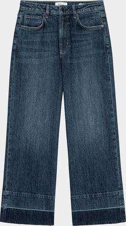 Rails Getty Crop Wide-Leg Jeans