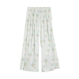 HUGO BOSS Hugo, Wide Trousers, female, Multicolor, Size: 2XL Wide Trousers