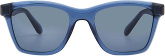 Ferragamo Ferragamo Blue Square Ladies Sunglasses SF2001S 432 54
