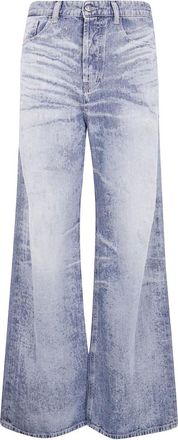 Diesel Jeans, Dames, Blauw, W27, Katoen, 1996 D-Sire Jeans