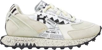 RUN OF Hombre, Zapatos, Blanco, Talla: 40 EU