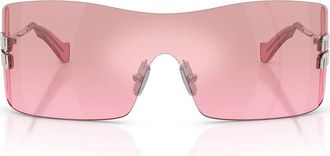 Miu Miu Sunglasses Mub53 S 1 Bc70 Y Silver/Pink Mirrored Women