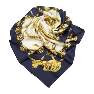 Herm&egrave;s Sciarpa usata Blu, Donna, Taglia: ONE Size