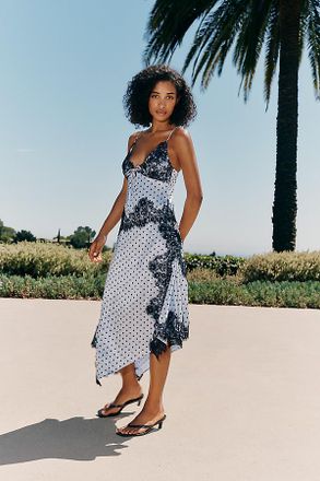 En Saison Hazel Lace Slip Dress