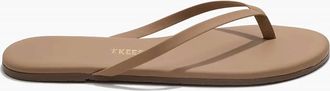 Tkees Womens Foundations Matte Flip-Flops In Cocobutter