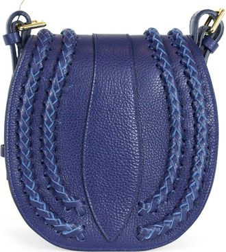 Persaman New York Daisy Braided Crossbody Bag in Navy at Nordstrom Rack
