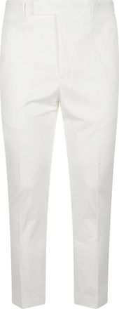 Pantaloni Torino Dieci White Cropped Slim Pants