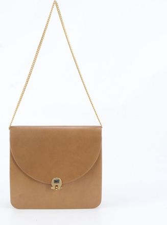 Dior Beige Leather Shoulder Bag Tote Bag (Pre-Owned)