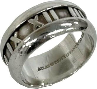 Tiffany & Co. Silver Silver 925 Band Ring (Pre-Owned)