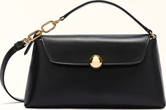 Furla Sfera Soft Borsa A Spalla Xl Nero Nero Pelle Nappa Donna