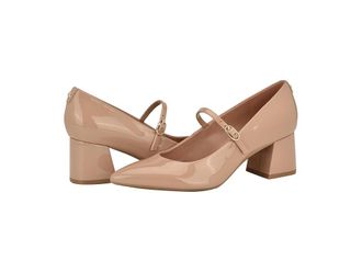 Calvin Klein Leora High Womens Heels Light Pink Patent : 8.5 M, Synthetic